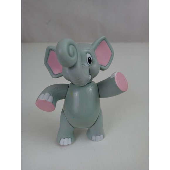 2000 Rain Forest Cafe Elephant Action Toy Figure 3.5" Moveable - Picture 1 of 5